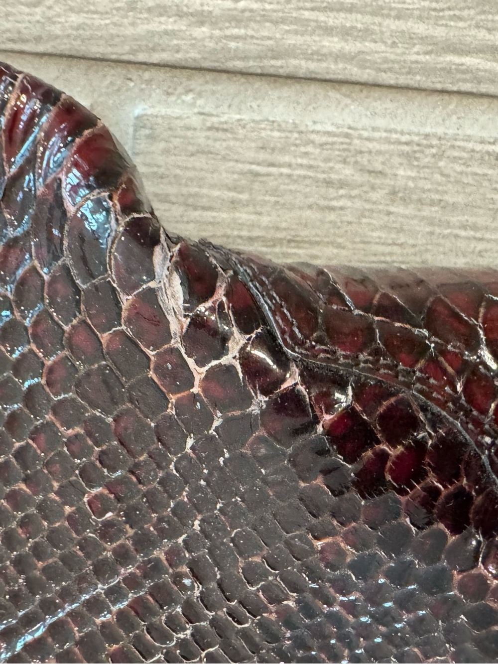 LUCCHESE CHARLIE 1 HORSE Snake Cowboy Boots Size 8 GUC - Picture 7 of 11